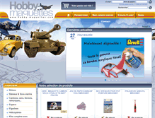 Tablet Screenshot of hobby-maquettes.com